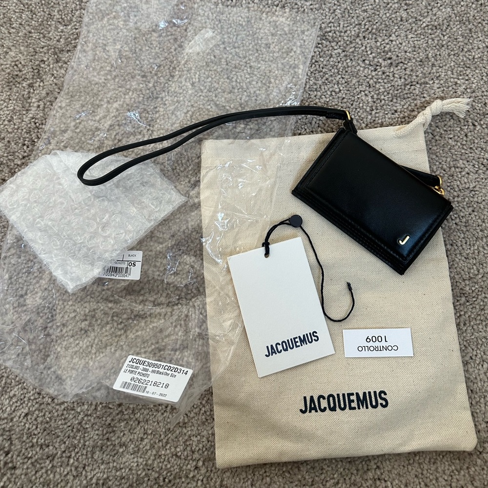 Jacquemus Black Wallet